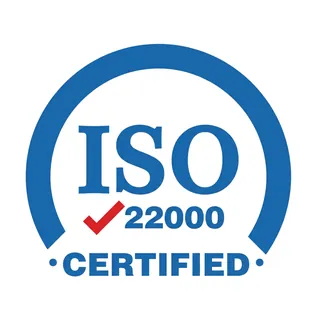 ISO 22000 certified food safety management
