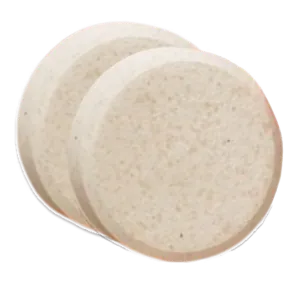Two JUJU collagen effervescent tablets